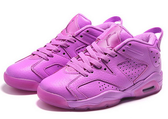 Womens Air Jordan Retro 6 All Purple Online Shop